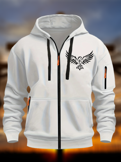 Wings Like Eagles Christian Zipper Hoodies