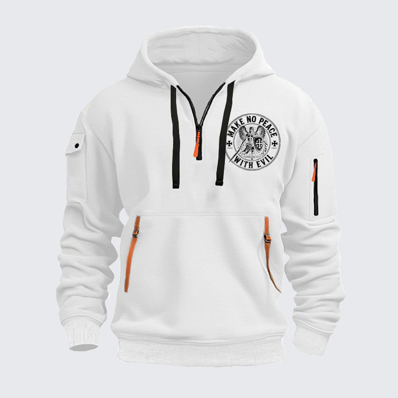 Zipper Hoodies - Make No Peace With Evil