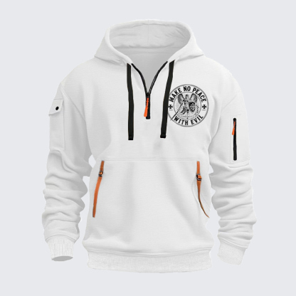 Zipper Hoodies - Make No Peace With Evil