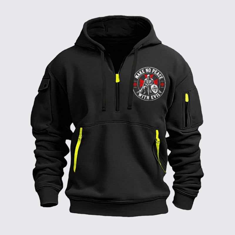 Zipper Hoodies - Make No Peace With Evil