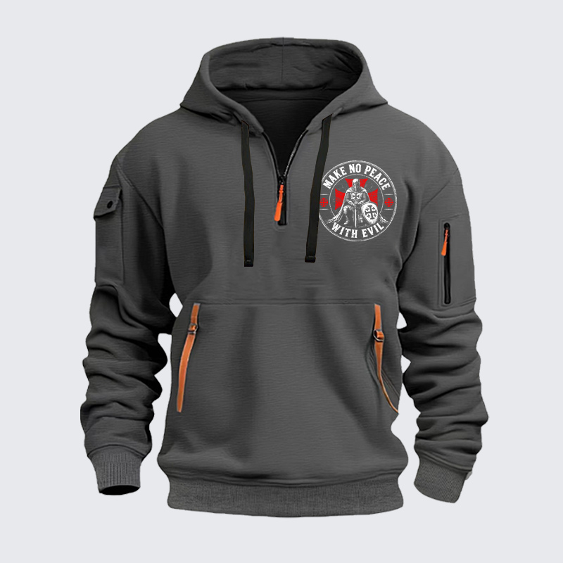 Zipper Hoodies - Make No Peace With Evil