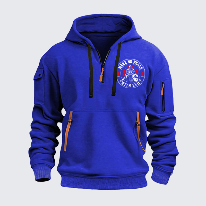 Zipper Hoodies - Make No Peace With Evil