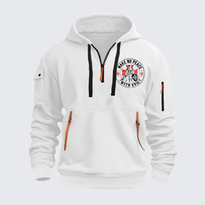 Zipper Hoodies - Make No Peace With Evil
