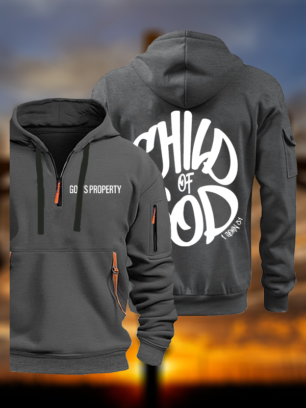 Child Of God Jesus God Christian Zipper Hoodies