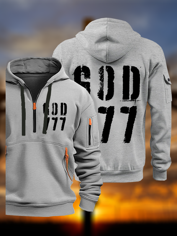 God 777 Jesus God Christian Zipper Hoodies