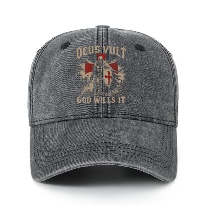 Heritage Washed Cap - Deus Vult