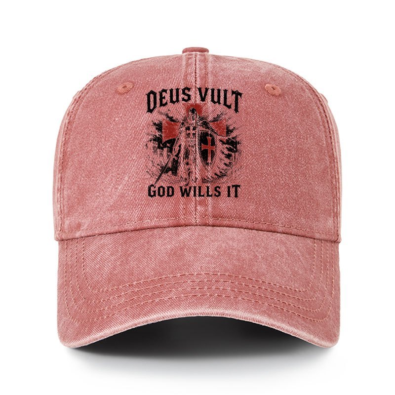 Heritage Washed Cap - Deus Vult