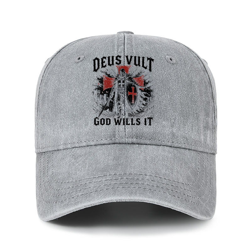 Heritage Washed Cap - Deus Vult