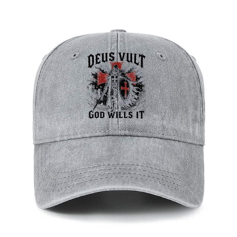 Heritage Washed Cap - Deus Vult