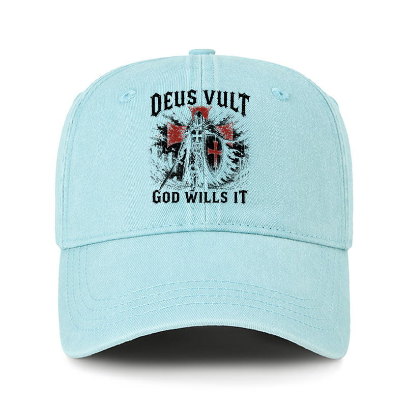 Heritage Washed Cap - Deus Vult