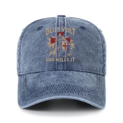 Heritage Washed Cap - Deus Vult