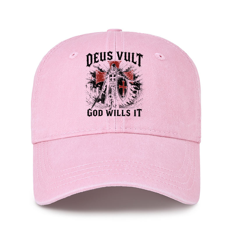 Heritage Washed Cap - Deus Vult