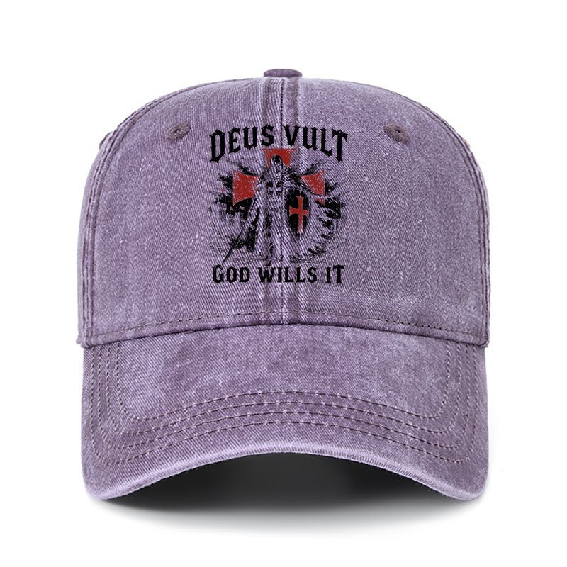 Heritage Washed Cap - Deus Vult