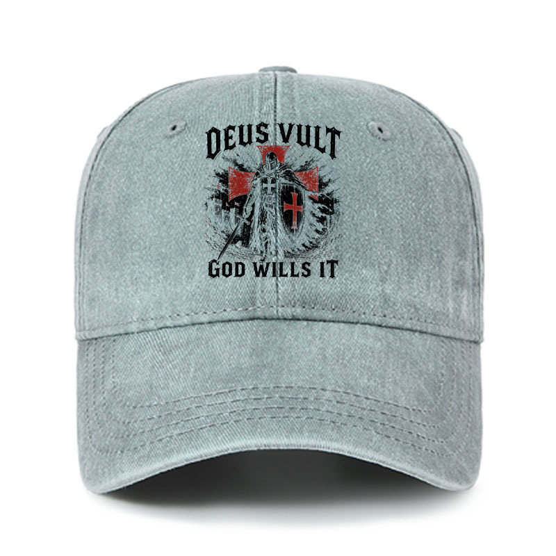 Heritage Washed Cap - Deus Vult