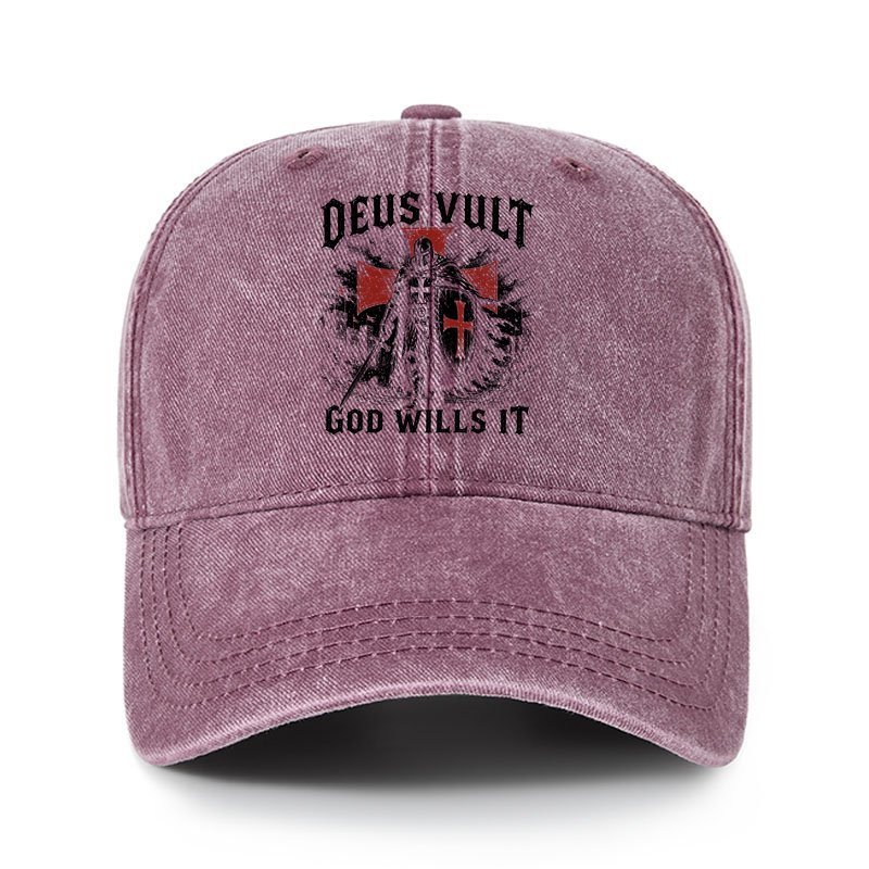 Heritage Washed Cap - Deus Vult
