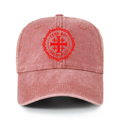 Heritage Washed Cap - Fear Not Isaiah 41:10
