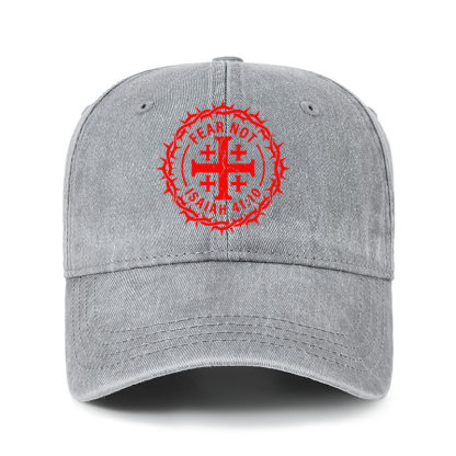 Heritage Washed Cap - Fear Not Isaiah 41:10
