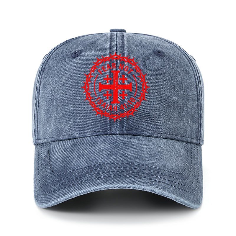 Heritage Washed Cap - Fear Not Isaiah 41:10