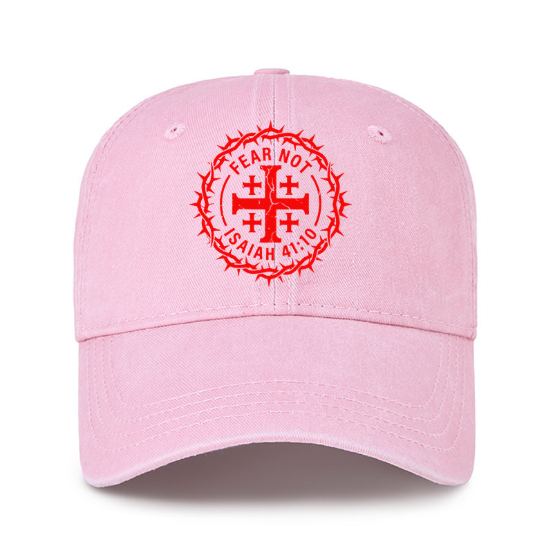 Heritage Washed Cap - Fear Not Isaiah 41:10