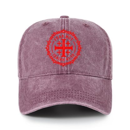 Heritage Washed Cap - Fear Not Isaiah 41:10