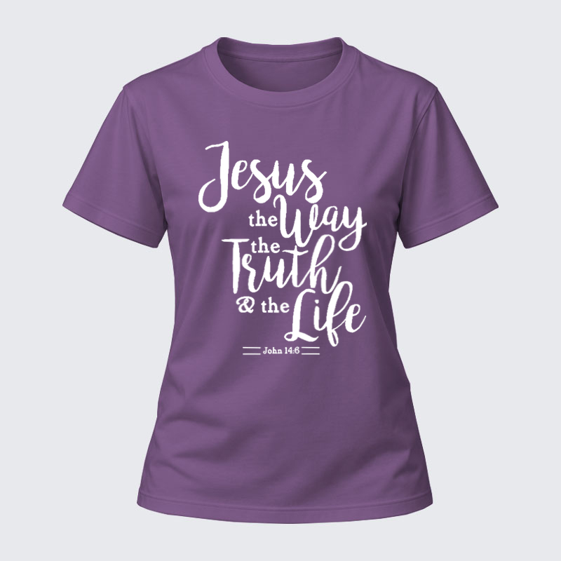 Women's T-shirts –Jesus the Way the Truth the Life T-shirt