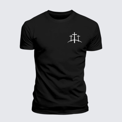 Cross Printed Jesus God Christian– Comfort Tee