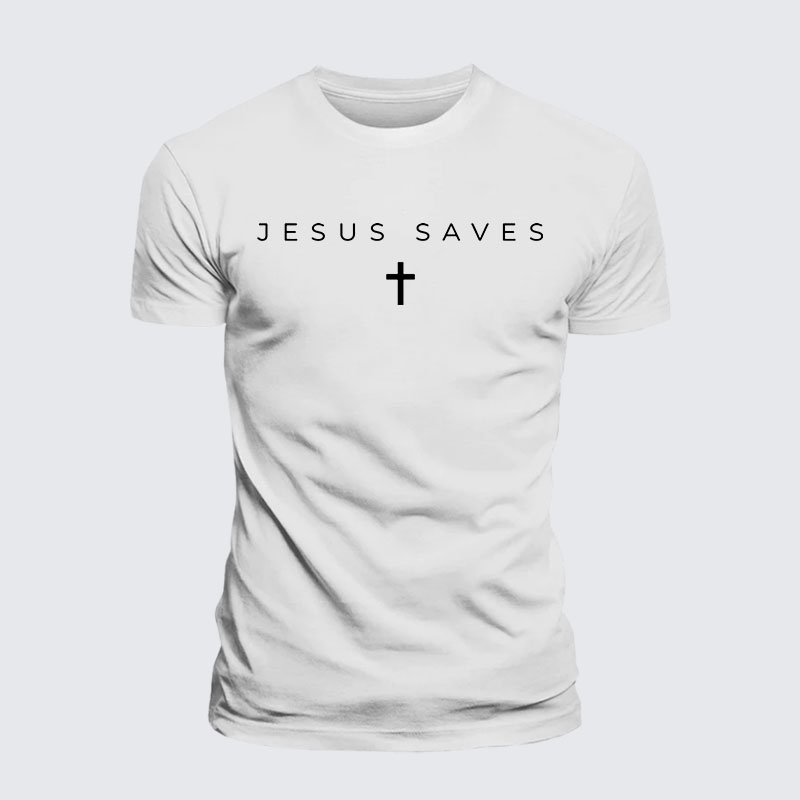 Jesus Saves Jesus God Christian– Comfort Tee