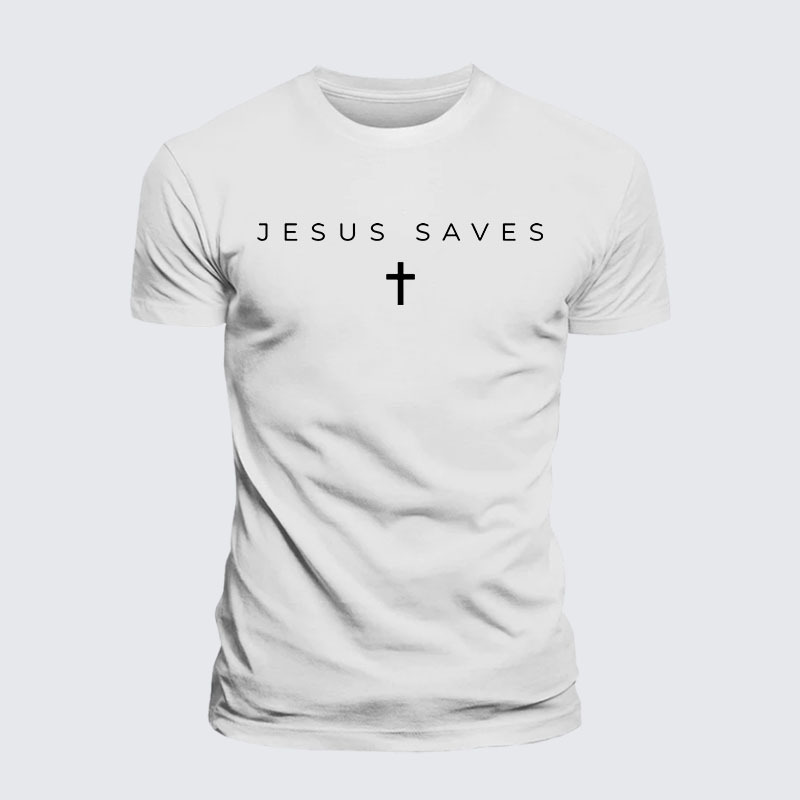 Jesus Saves Jesus God Christian– Comfort Tee
