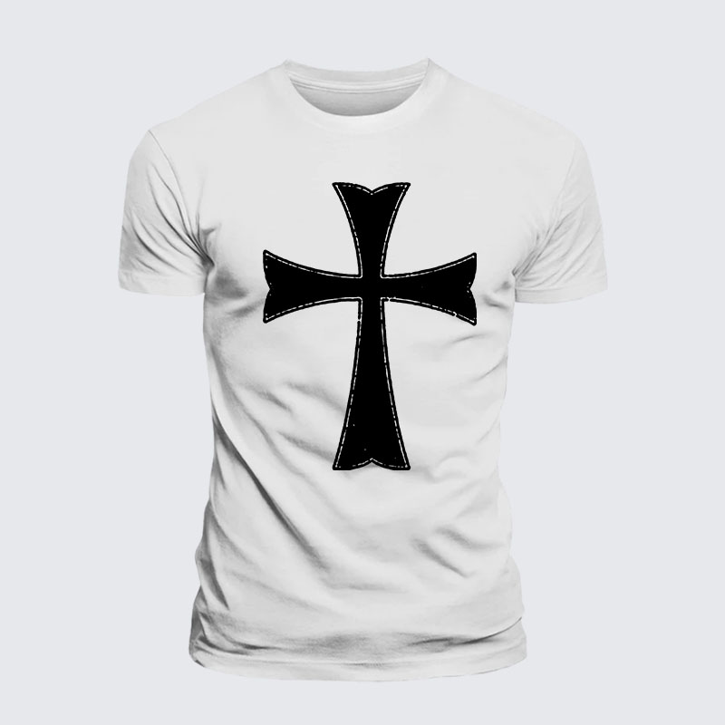 Knights Templar Crusader Cross Jesus God Christian– Performance Comfort Tee
