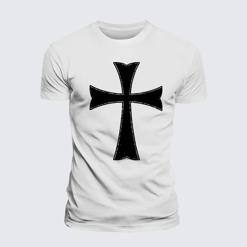 Knights Templar Crusader Cross Jesus God Christian– Performance Comfort Tee