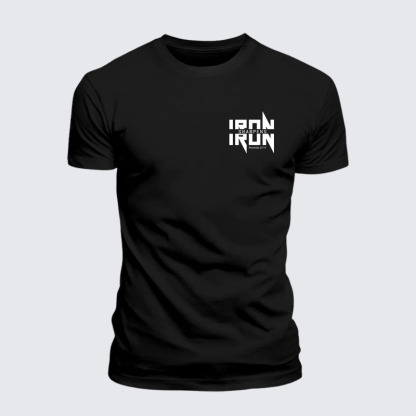 IRON SHARPENS IRON Proverbs 27:17 Jesus God Christian– Comfort Tee
