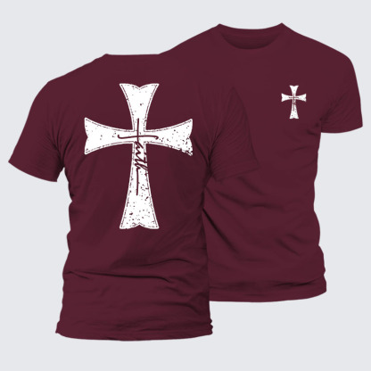 [Copy]Iron Sharpens Iron - Proverbs 27:17 Jesus God Christian – Premium Cotton Blend Tee