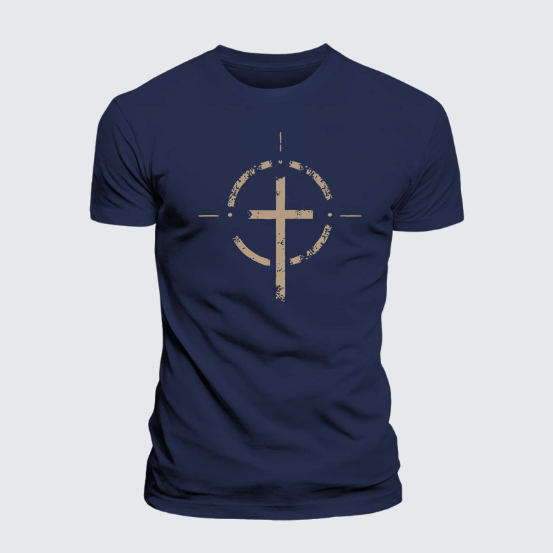 [Copy]Seek First The Kingdom Of God Jesus God Christian – Premium Cotton Blend Tee