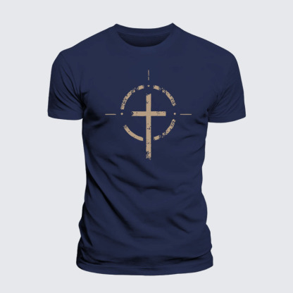 [Copy]Seek First The Kingdom Of God Jesus God Christian – Premium Cotton Blend Tee