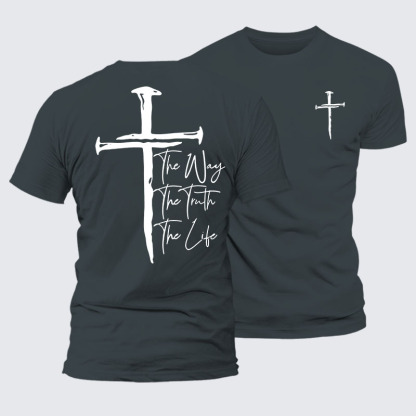 Jesus The Way The Truth The Life Jesus God Christian– Comfort Tee