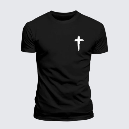 Cross Printed Jesus God Christian– Comfort Tee