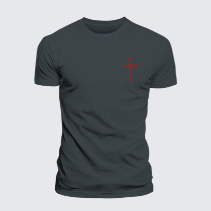 Red Cross Jesus God Christian– Performance Comfort Tee