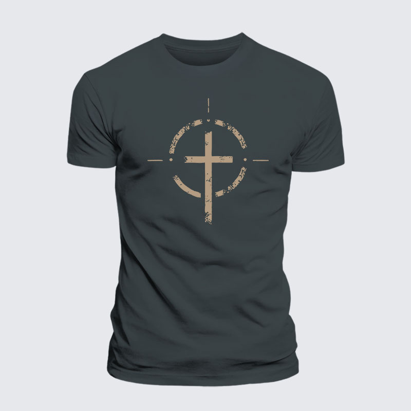 [Copy]Seek First The Kingdom Of God Jesus God Christian – Premium Cotton Blend Tee