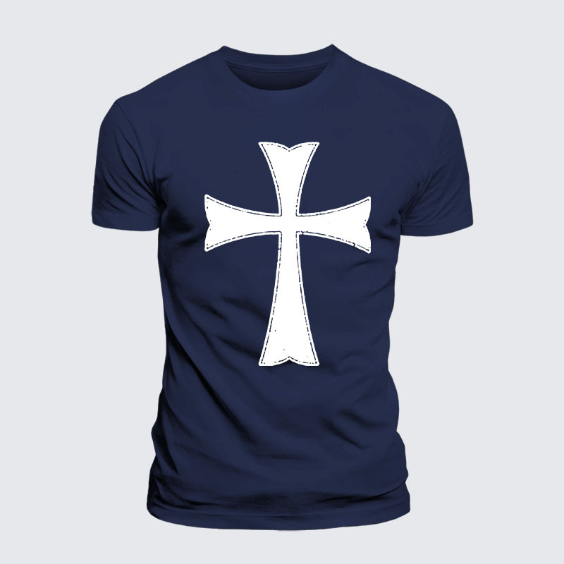Knights Templar Crusader Cross Jesus God Christian– Performance Comfort Tee