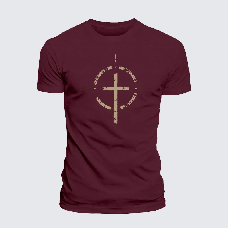 [Copy]Seek First The Kingdom Of God Jesus God Christian – Premium Cotton Blend Tee