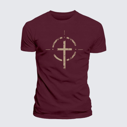 [Copy]Seek First The Kingdom Of God Jesus God Christian – Premium Cotton Blend Tee