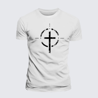 [Copy]Seek First The Kingdom Of God Jesus God Christian – Premium Cotton Blend Tee