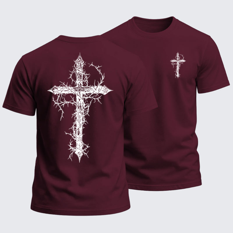 Heavyweight Cotton Tee - Cross   
