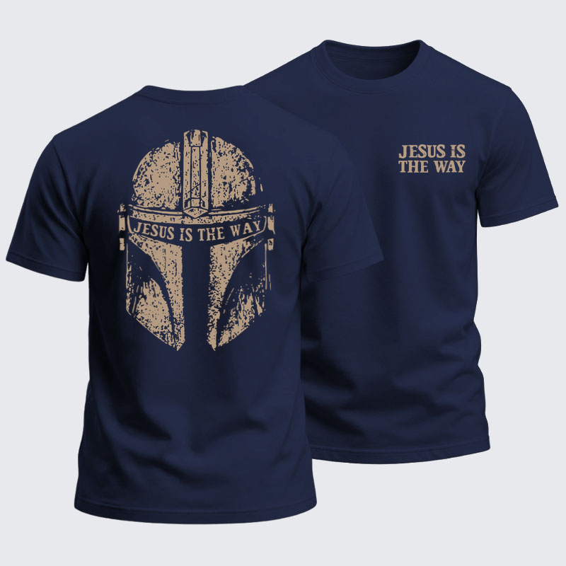 Heavyweight Cotton Tee - Jesus Is The Way   