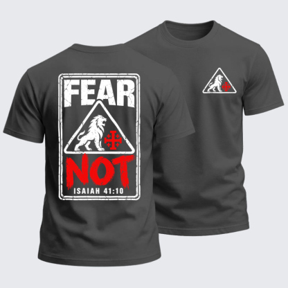 Heavyweight Cotton Tee -Fear Not 