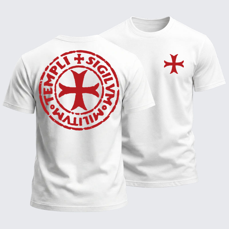 Heavyweight Cotton Tee -Knights Templar