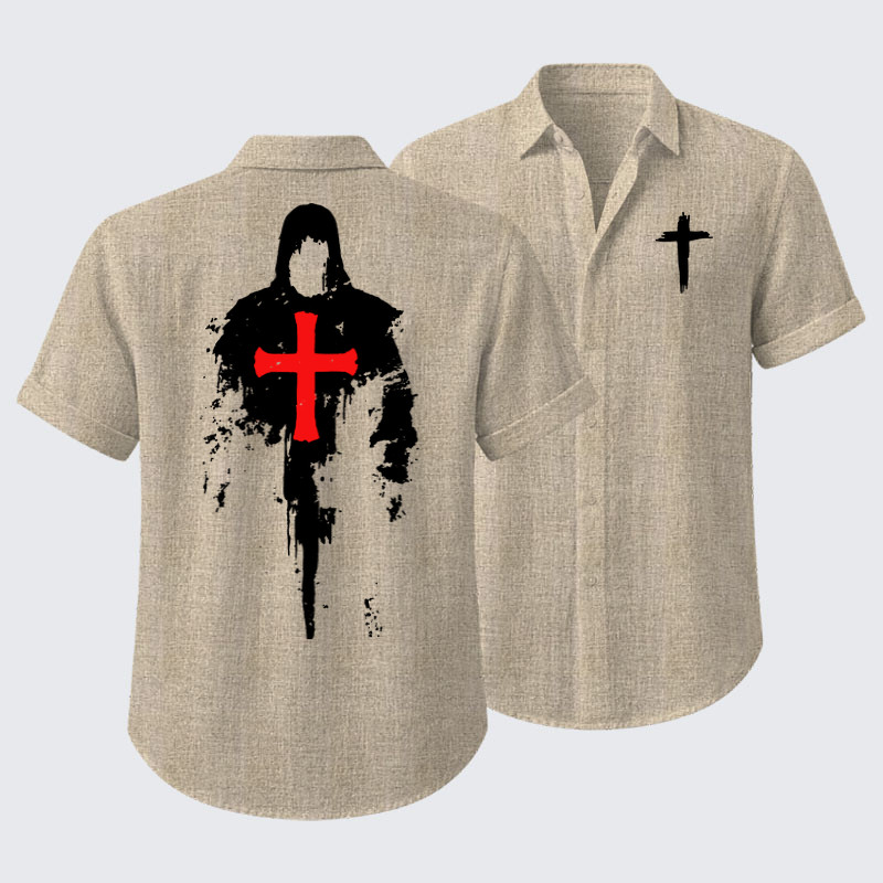 Short Sleeve Casual Shirt - The Saviour 