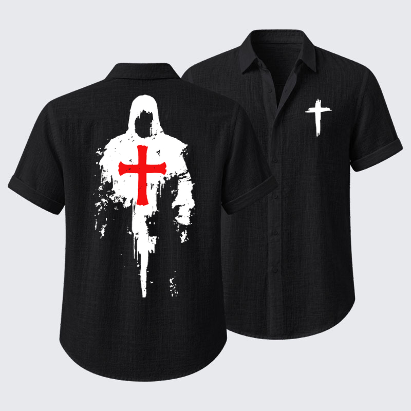 Short Sleeve Casual Shirt - The Saviour 