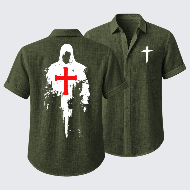 Short Sleeve Casual Shirt - The Saviour 
