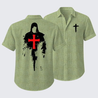 Short Sleeve Casual Shirt - The Saviour 